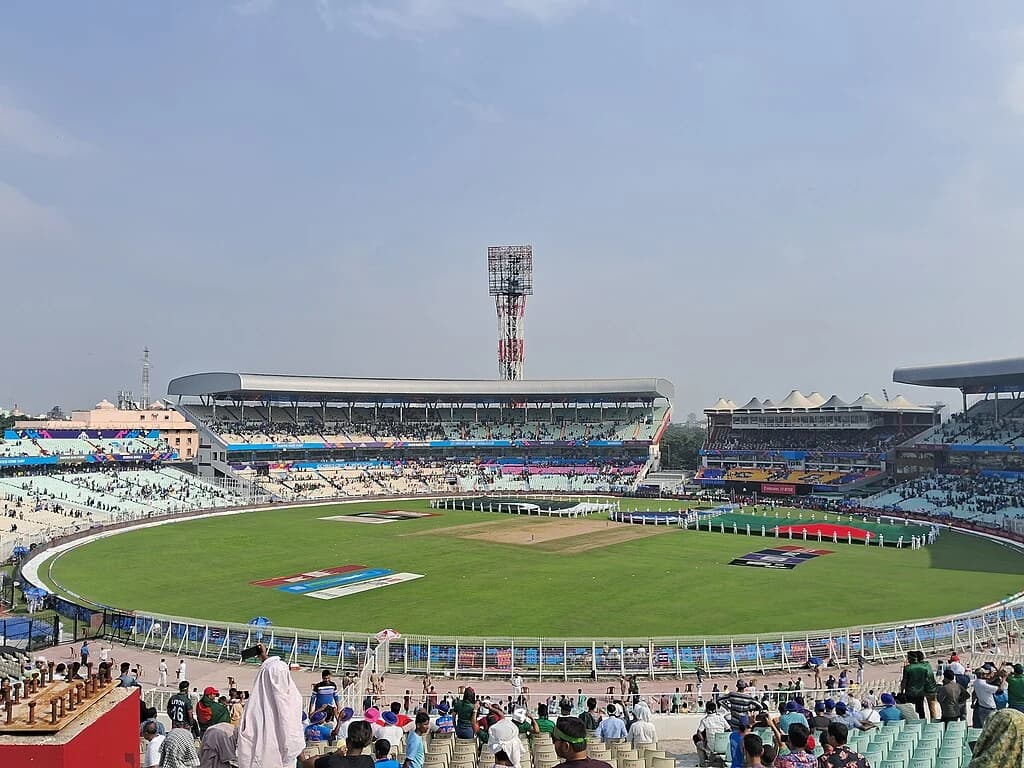 Eden Garden cricket ground in Ajman